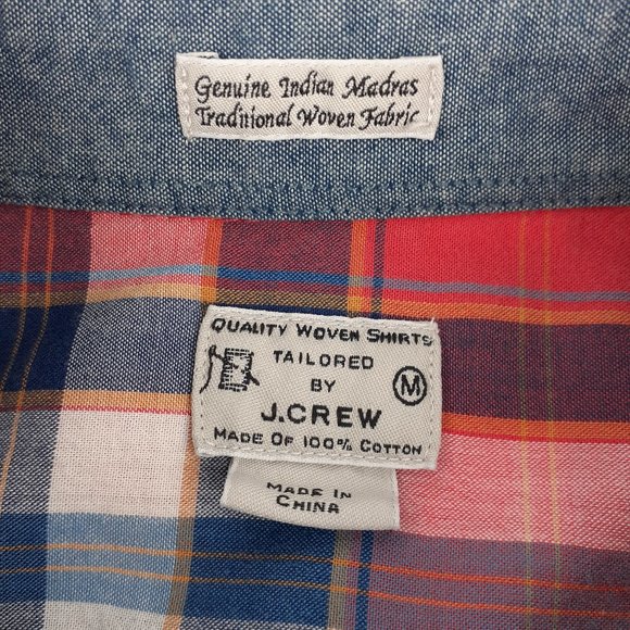 J.Crew Men’s Long Sleeves 100% Cotton Shirt Size M - Picture 4 of 5